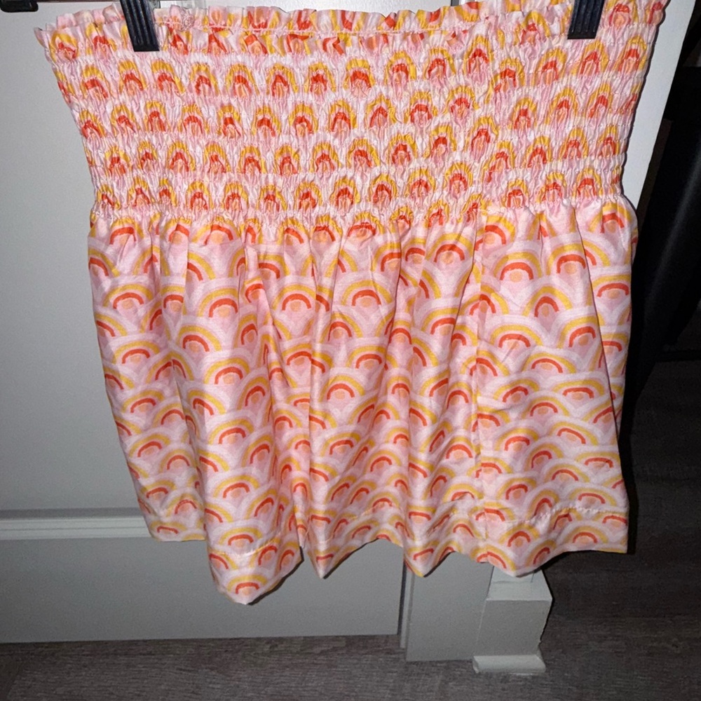 J Marie Colorful Rainbow Patterned Skirt